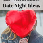 couple date night red heart balloon
